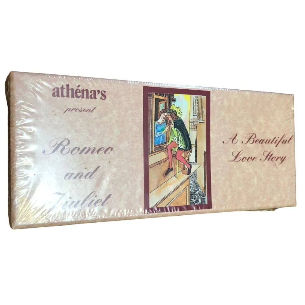 Athena's Romeo and Juliet Vintage Soap Made in Italy New Unopened Lillian Vernon